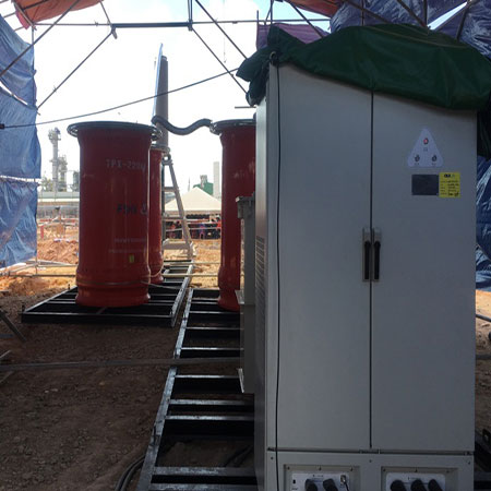 Variable Frequency AC Resonant Test System with Modular Reactor