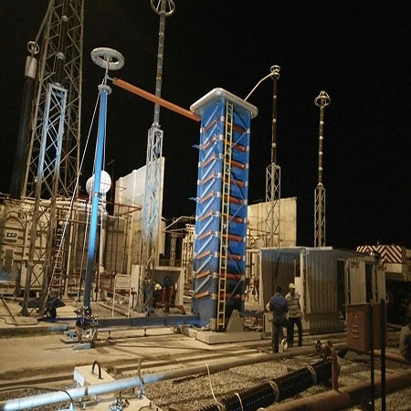 Mobile Impulse Voltage Generators in Container