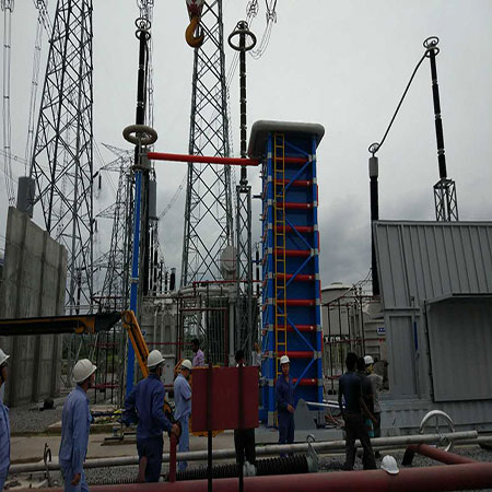 Mobile Impulse Voltage Generators in Container